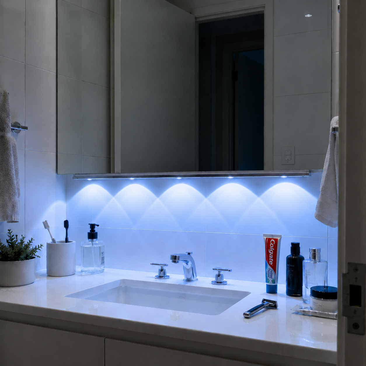 Lámpara Led Recargable Con Sensor De Movimiento | PROMO 3x1